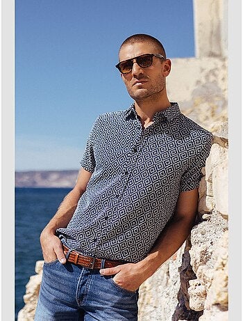 Chemise LETOV 'Le Temps Des Cerises'