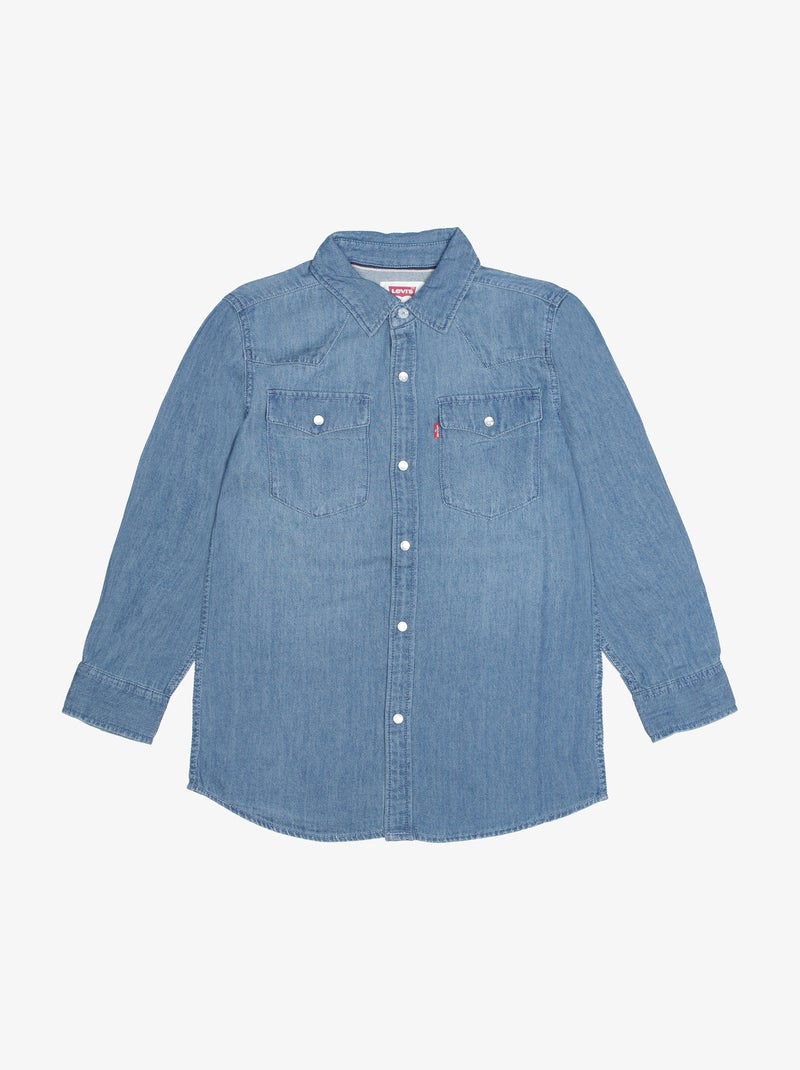 Chemise Levi's Kids manches courtes Bleu clair - Kiabi