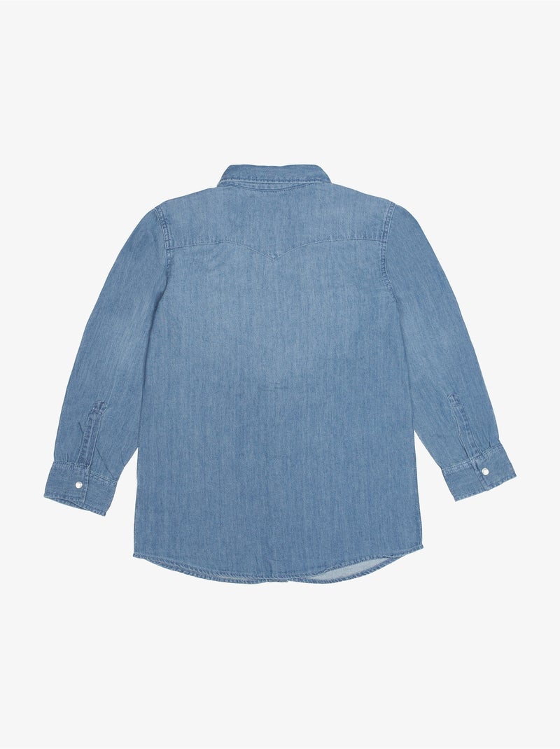 Chemise Levi's Kids manches courtes Bleu clair - Kiabi