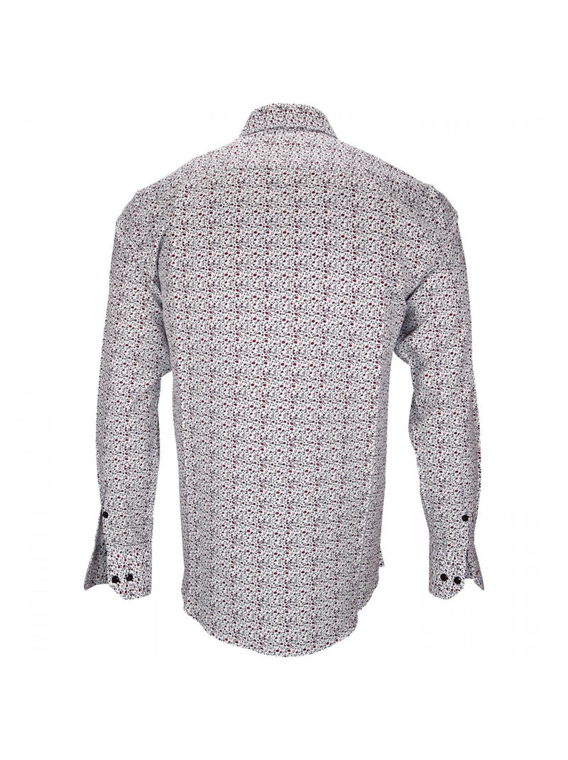 Chemise liberty GREENWICH Blanc Rouge Bleu - Kiabi