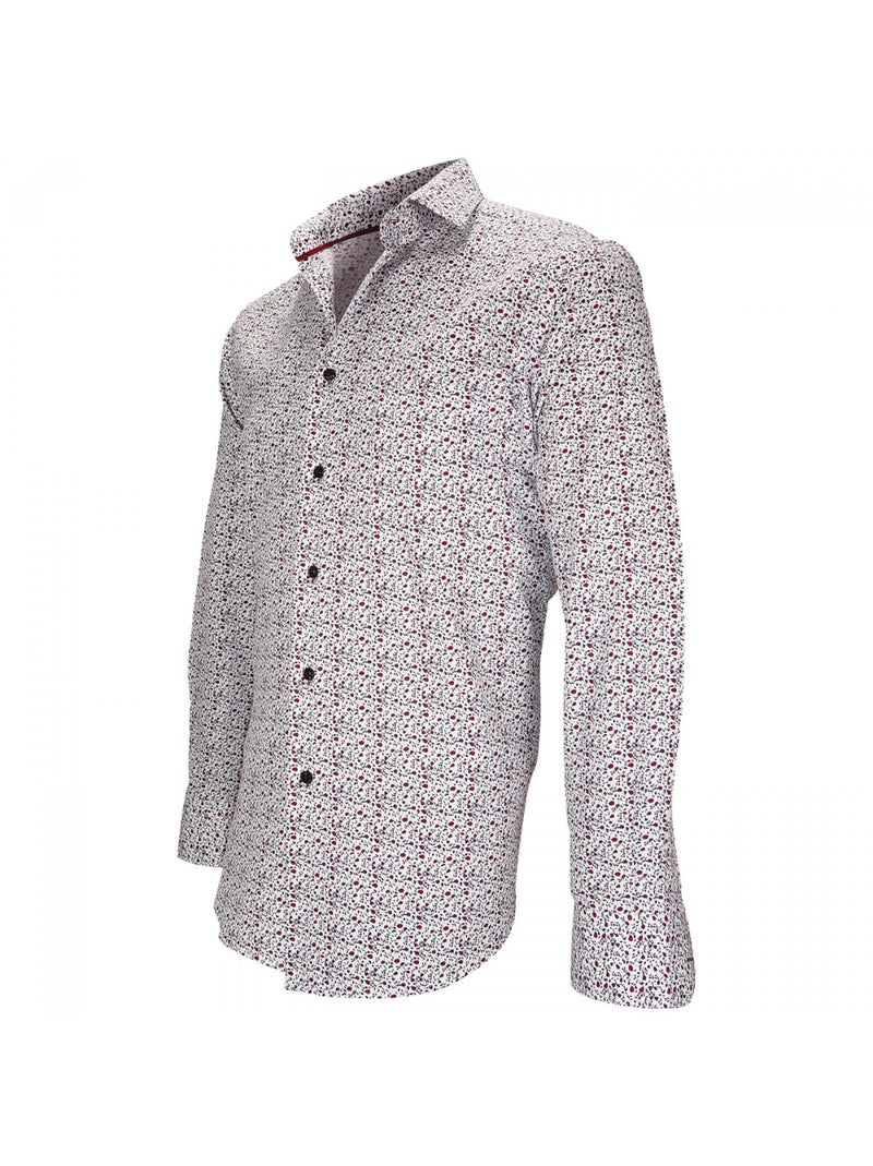 Chemise liberty GREENWICH Blanc Rouge Bleu - Kiabi