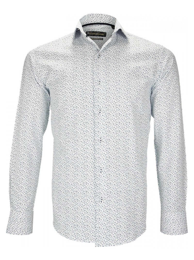 Chemise liberty SANGIOVESE Blanc Bleu - Kiabi