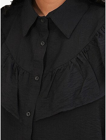 Chemise longue ample texturée bdart