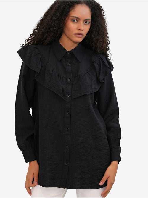 Chemise longue ample texturée bdart - Kiabi
