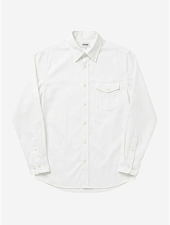 Chemise longue en coton texturé my fashion
