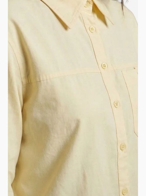 Chemise longue en coton texturé my fashion - Kiabi