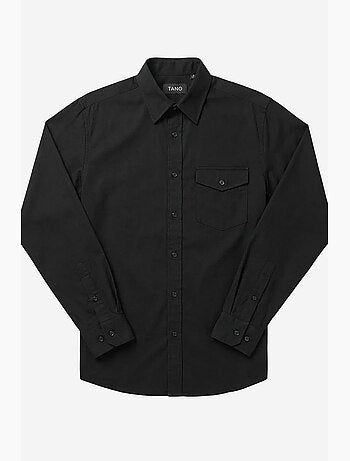 Chemise longue en coton texturé my fashion