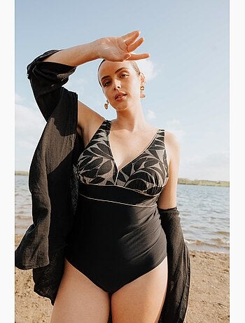 Chemise longue en lin et viscose unie PAPRIKA