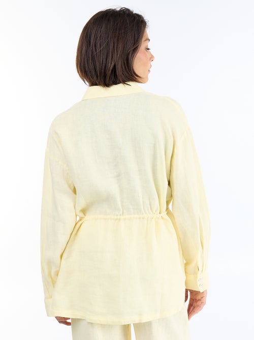 Chemise longue unie - Kiabi Chemise longue unie - Kiabi