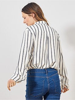 Chemise longueur tunique - Kiabi