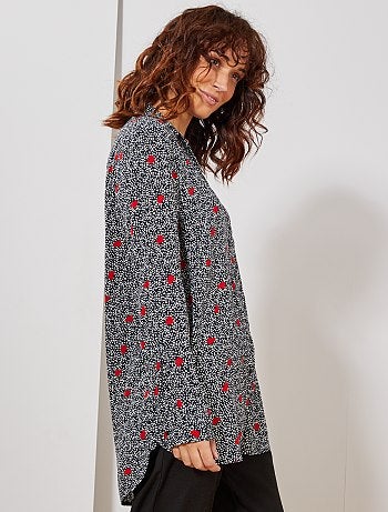 Chemise longueur tunique - Kiabi