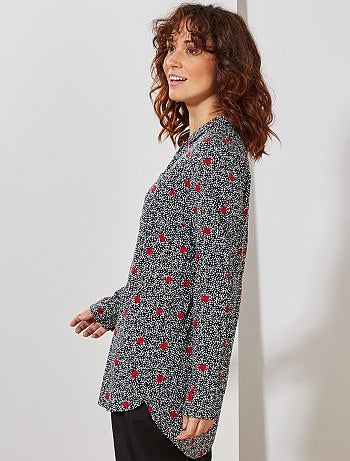 Chemise longueur tunique - Kiabi