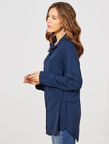 Chemise longueur tunique - Kiabi