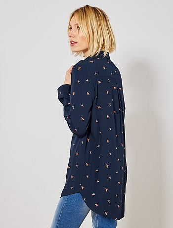 Chemise longueur tunique - Kiabi