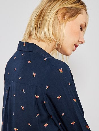 Chemise longueur tunique - Kiabi