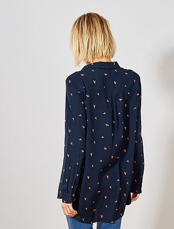 Chemise longueur tunique - Kiabi