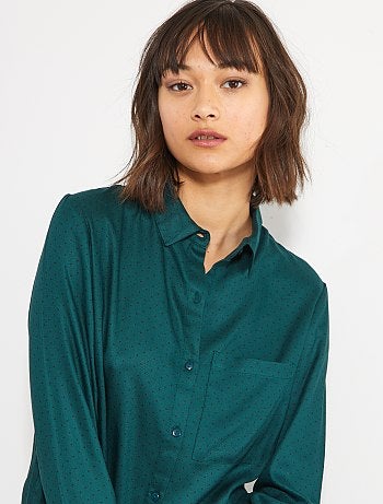 Chemise longueur tunique - Kiabi