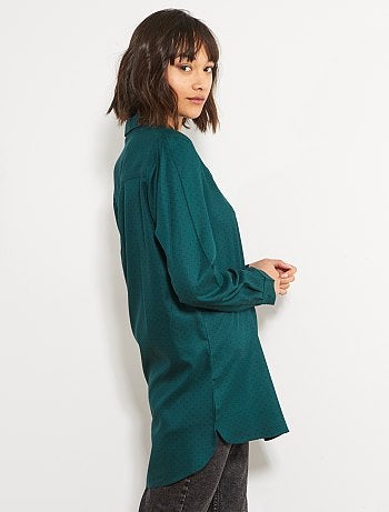 Chemise longueur tunique - Kiabi