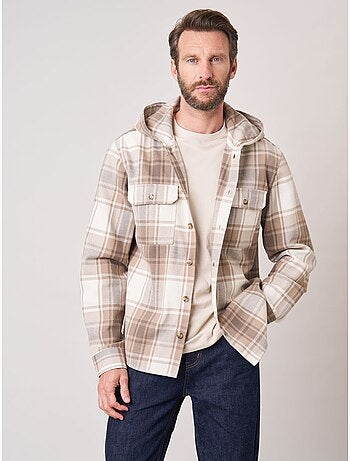 Chemise loose homme à carreaux 'deeluxe'