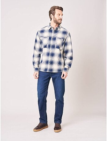 Chemise loose homme à carreaux 'deeluxe'