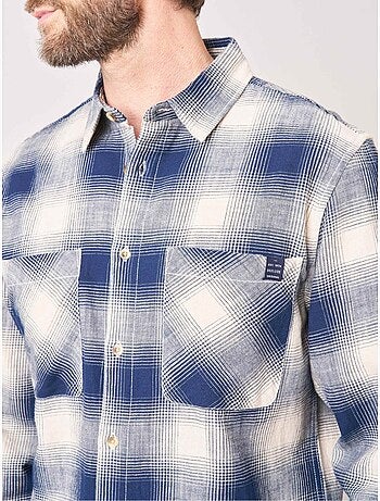 Chemise loose homme à carreaux 'deeluxe'