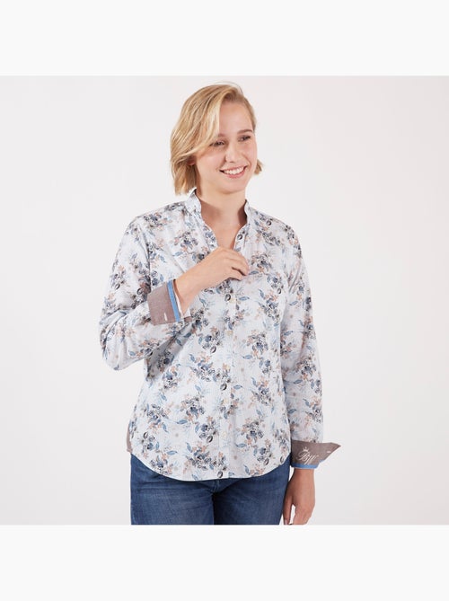 CHEMISE MADAME CASUAL CACHEMIRE - Kiabi