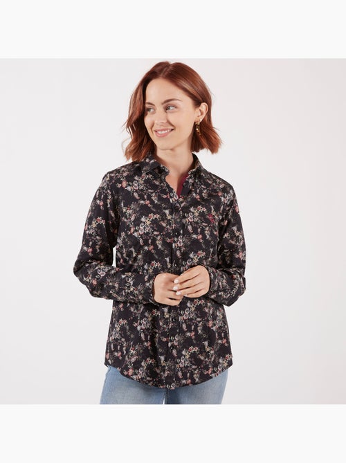 CHEMISE MADAME CASUAL FLOWERS - Kiabi