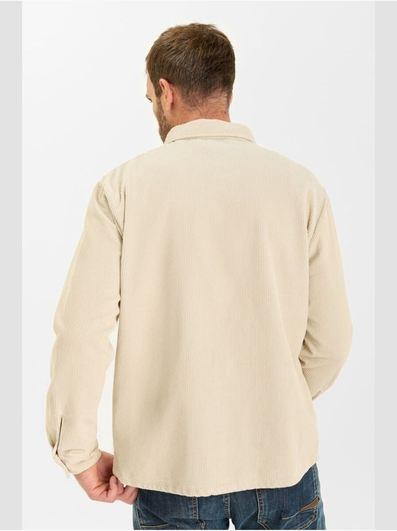 Chemise MAGE 'Le Temps Des Cerises' Beige - Kiabi