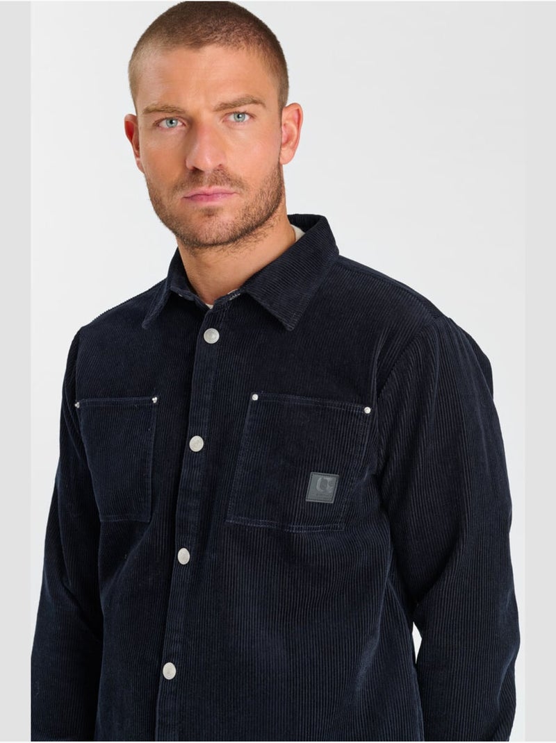 Chemise MAGE 'Le Temps Des Cerises' Bleu - Kiabi