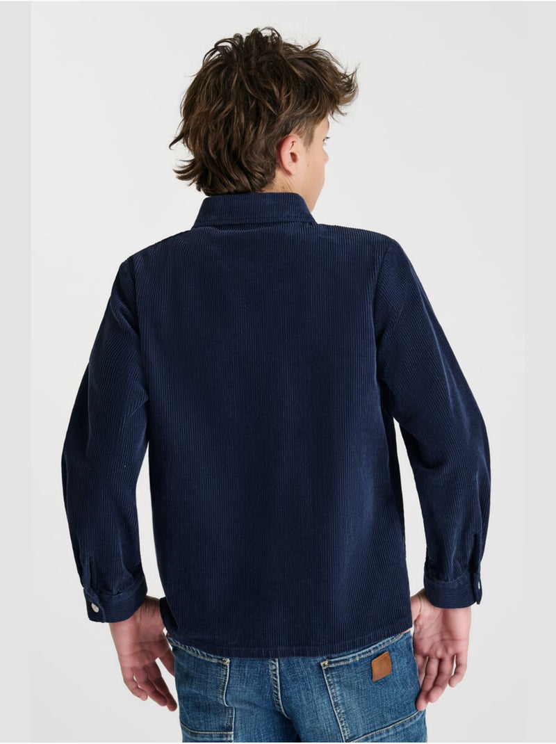 Chemise MAGEBO 'Le Temps Des Cerises' Bleu - Kiabi