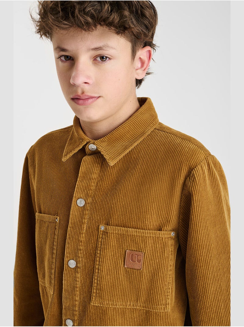 Chemise MAGEBO 'Le Temps Des Cerises' Marron - Kiabi