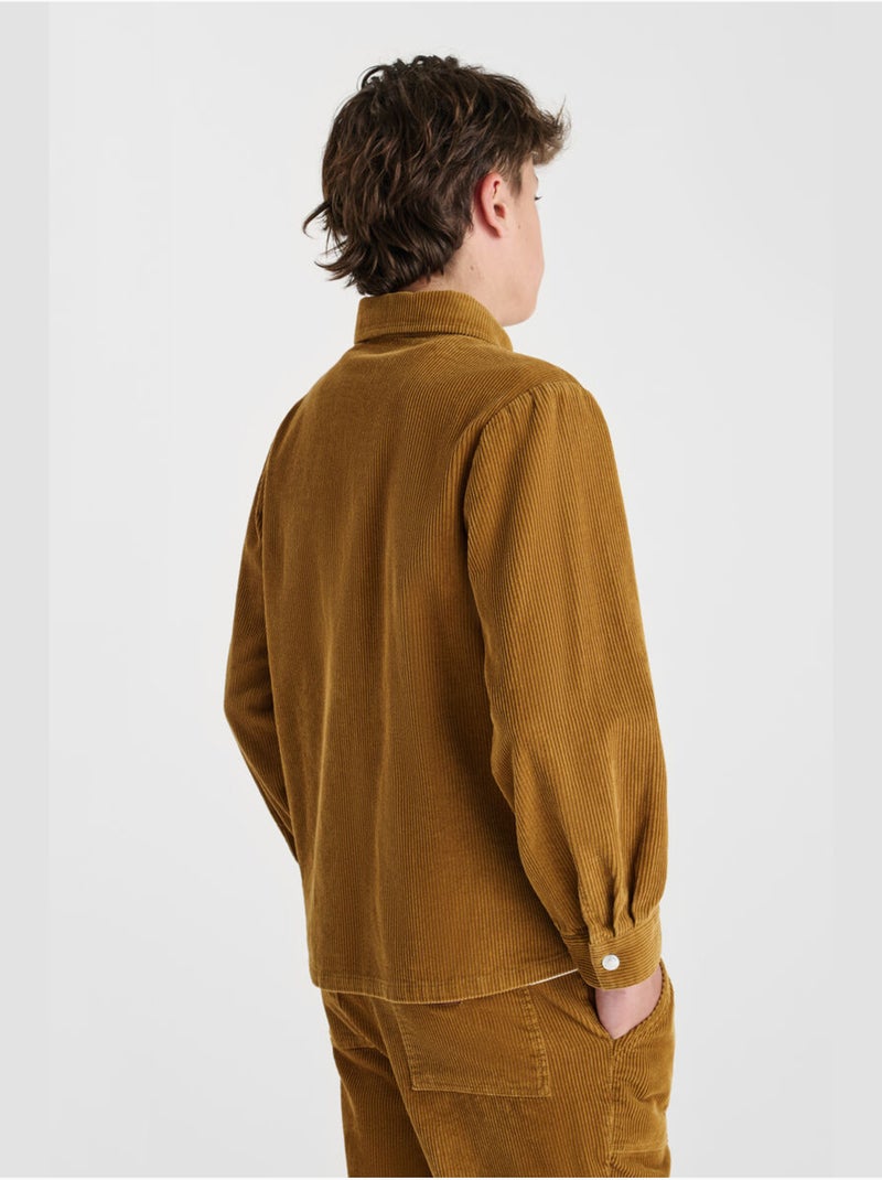 Chemise MAGEBO 'Le Temps Des Cerises' Marron - Kiabi