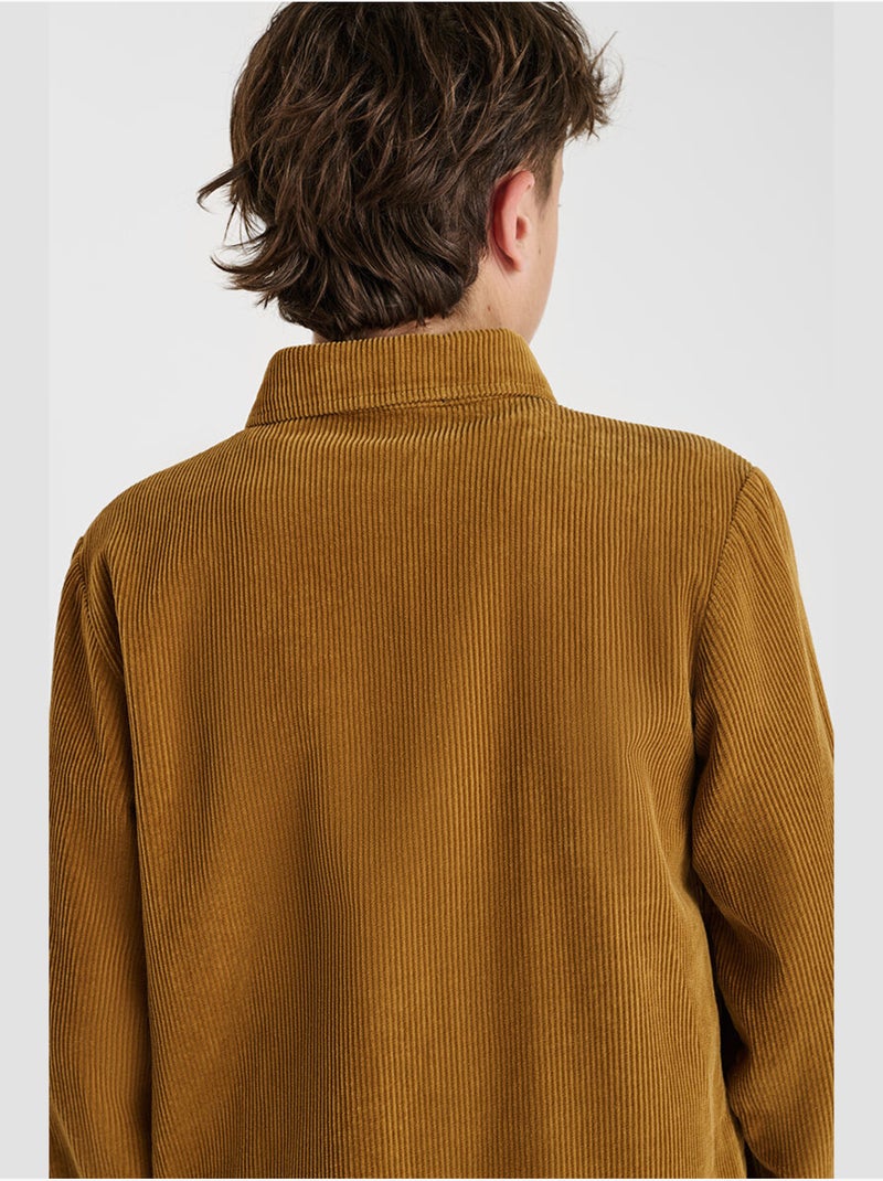 Chemise MAGEBO 'Le Temps Des Cerises' Marron - Kiabi