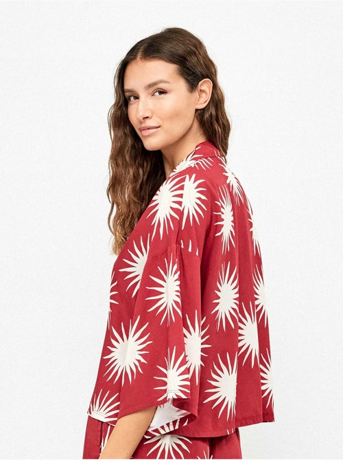 Chemise manches 3/4 imprimé soleils - Kiabi Chemise manches 3/4 imprimé soleils - Kiabi