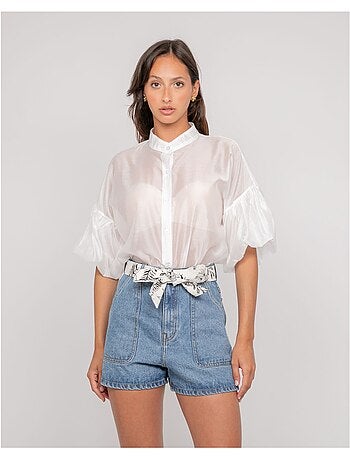 Chemise manches ballons OTELA
