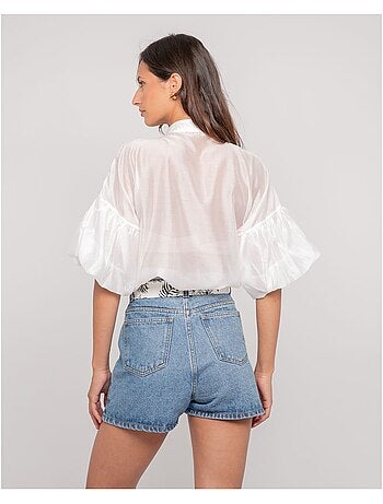 Chemise manches ballons OTELA