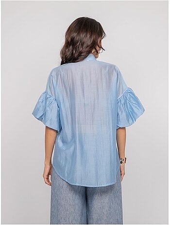 Chemise manches ballons OTELA