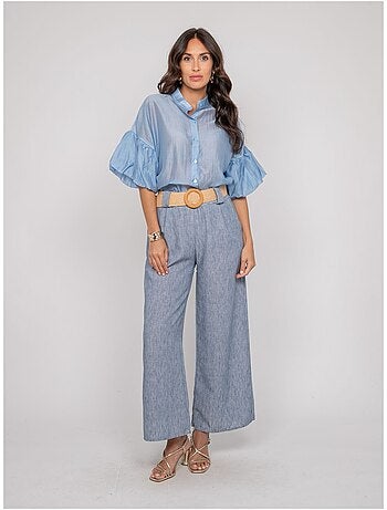 Chemise manches ballons OTELA