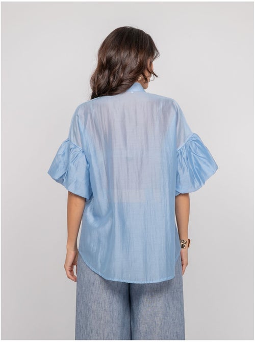 Chemise manches ballons OTELA - Kiabi