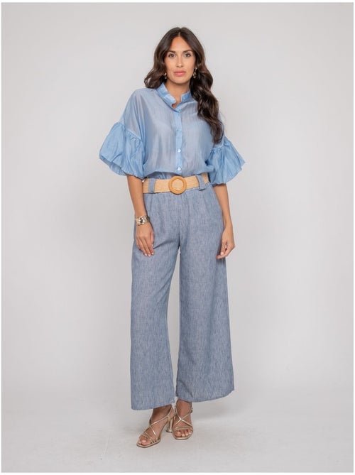 Chemise manches ballons OTELA - Kiabi