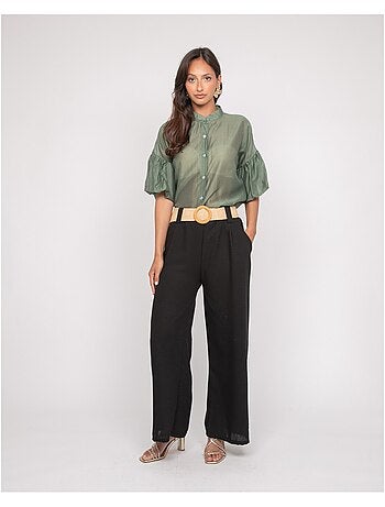 Chemise manches ballons OTELA