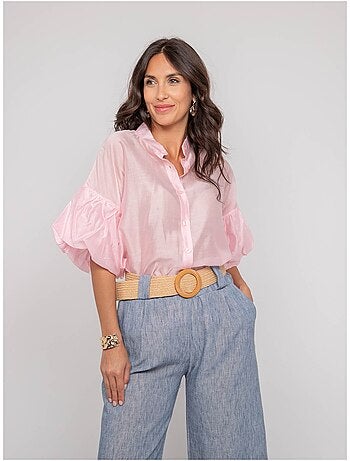 Chemise manches ballons OTELA
