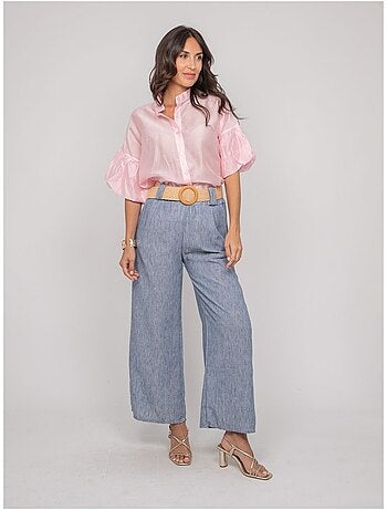 Chemise manches ballons OTELA