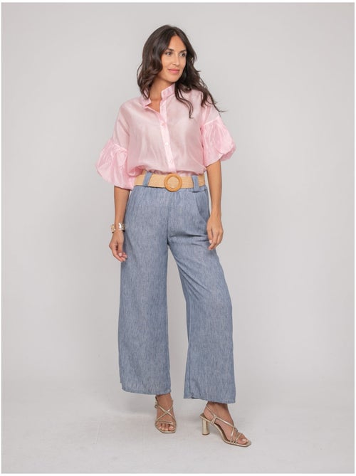 Chemise manches ballons OTELA - Kiabi