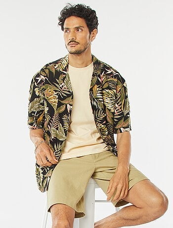 Chemise manches courte à motif