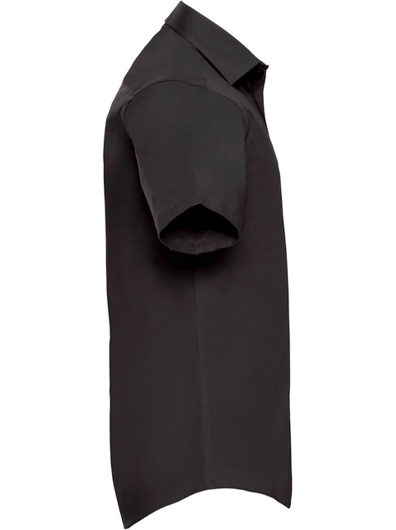 Chemise manches courtes - russell collection Noir - Kiabi