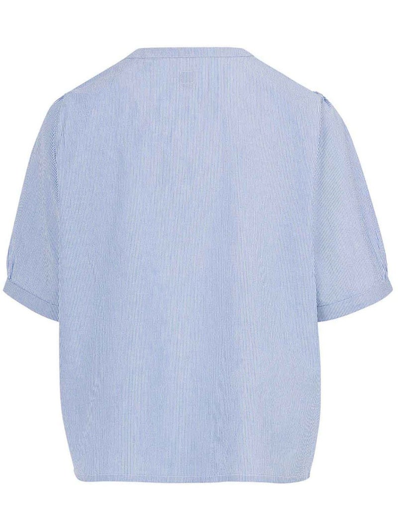 Chemise manches courtes - Terre de Marins Bleu - Kiabi