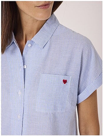 Chemise manches courtes - Terre de Marins