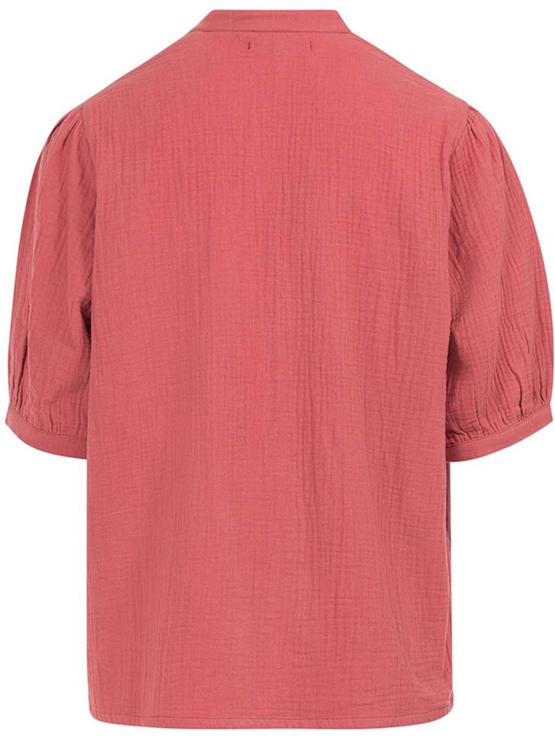 Chemise manches courtes - Terre de Marins Terracotta - Kiabi