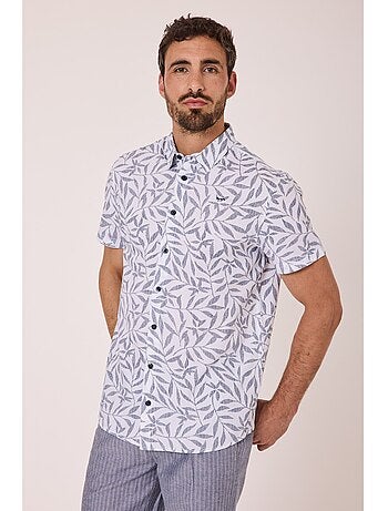 Chemise manches courtes 100% coton - Terre de Marins
